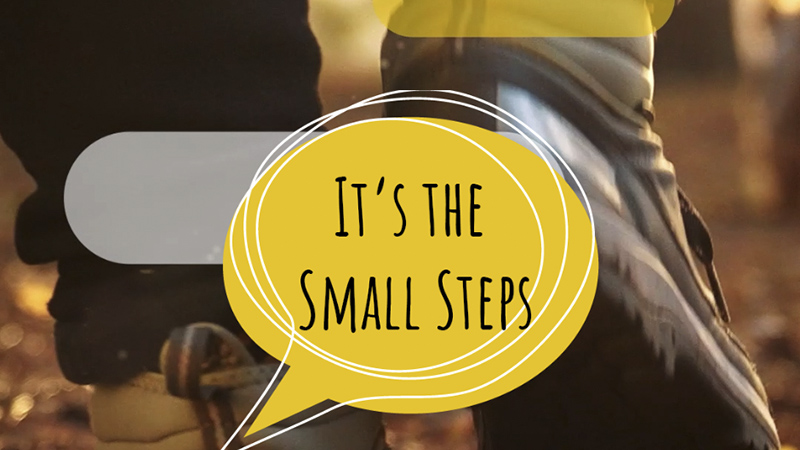 It's the Small Steps video thumbnail